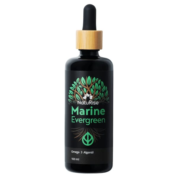 Marine Evergreen Algenöl Flasche